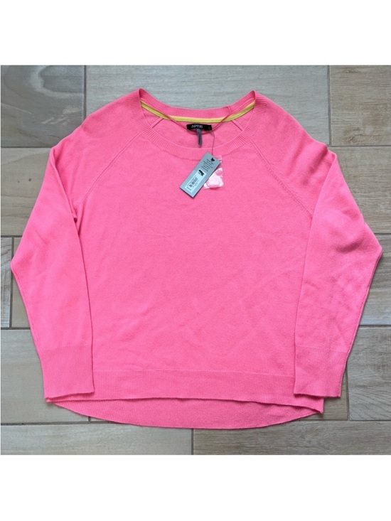 Apt. 9 Sweaters - Pink 100% Cashmere Sweater Large Soft Pullover Easter NWT Spring Luxury Drop Hem